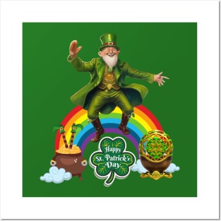 whimsical fun and St. Patrick's Day cheer Posters and Art